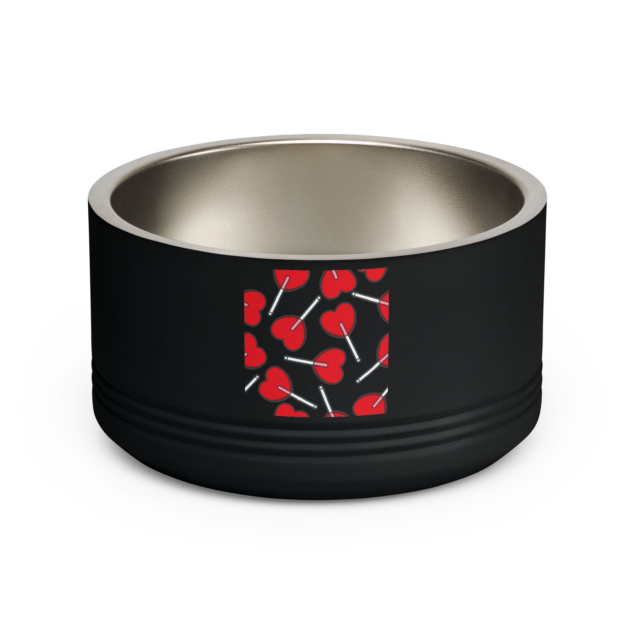 Luna Heart Arrow Stainless Pet Bowl (18oz)