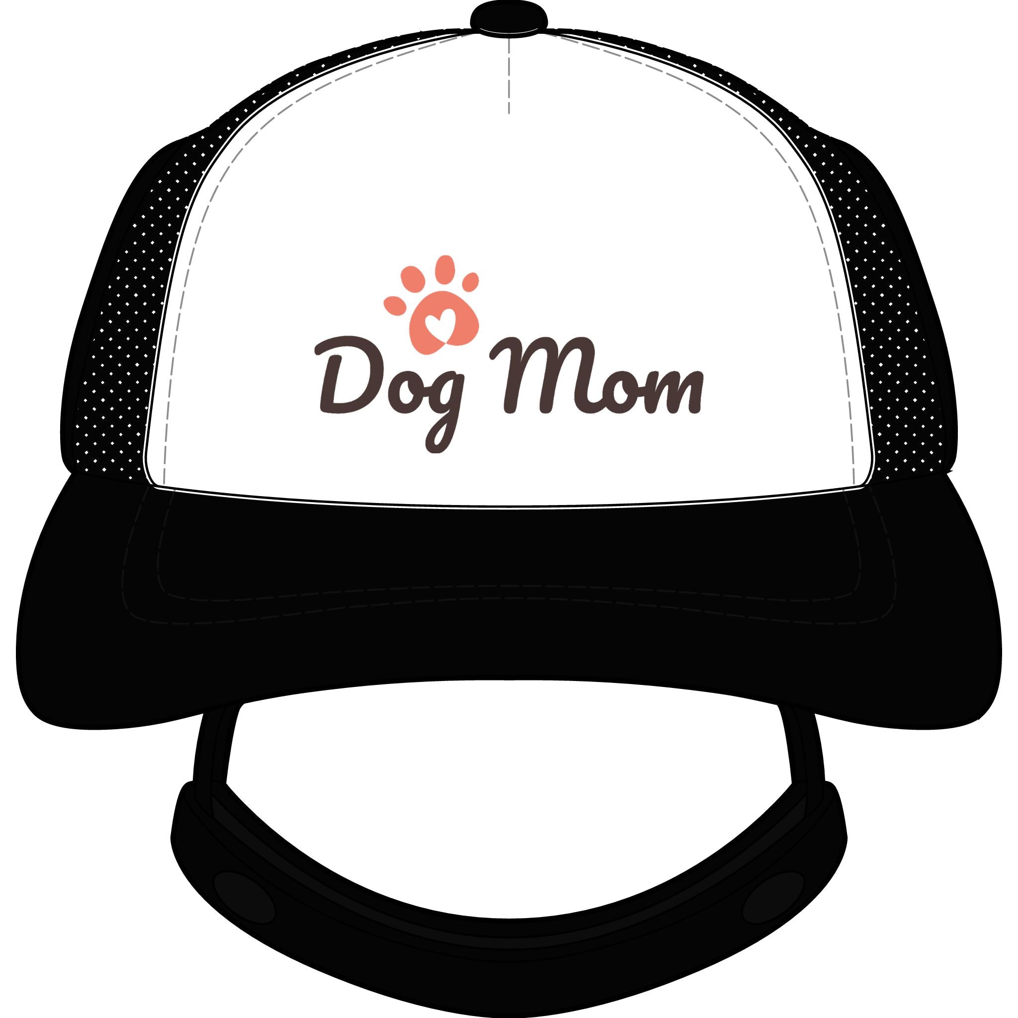 Luna Dog Mom Trucker Hat