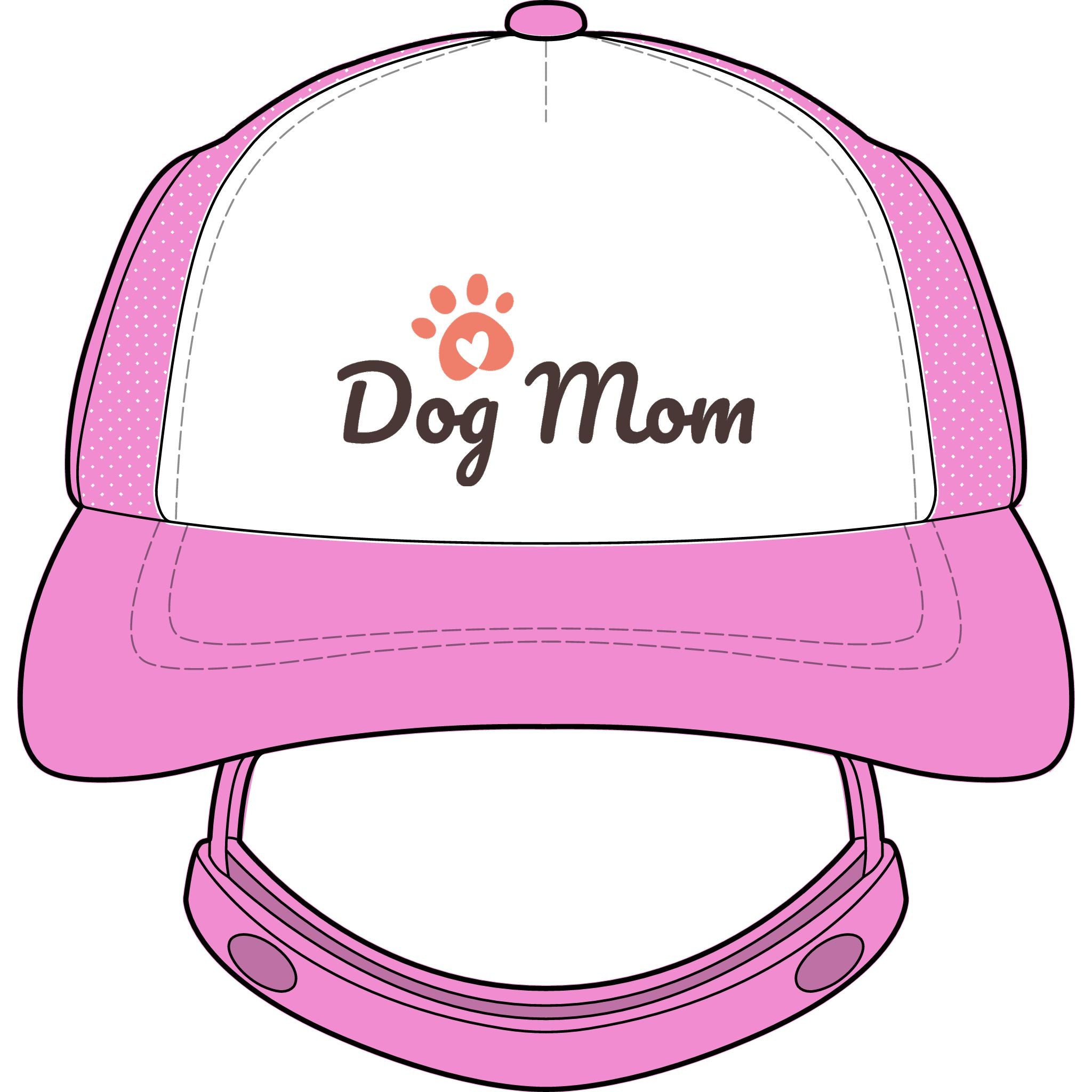 Luna Dog Mom Trucker Hat