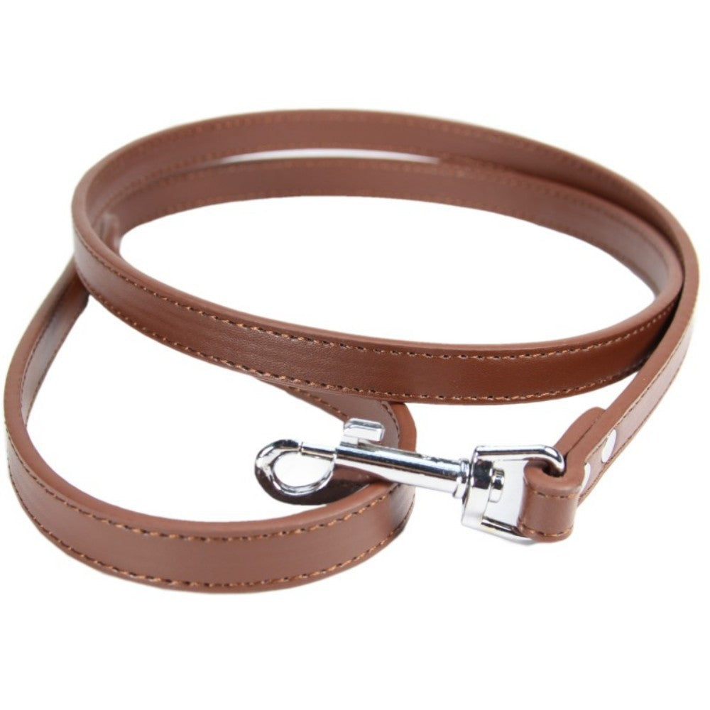 Luna Pet Co. – LuxeStride PU Leather Leash