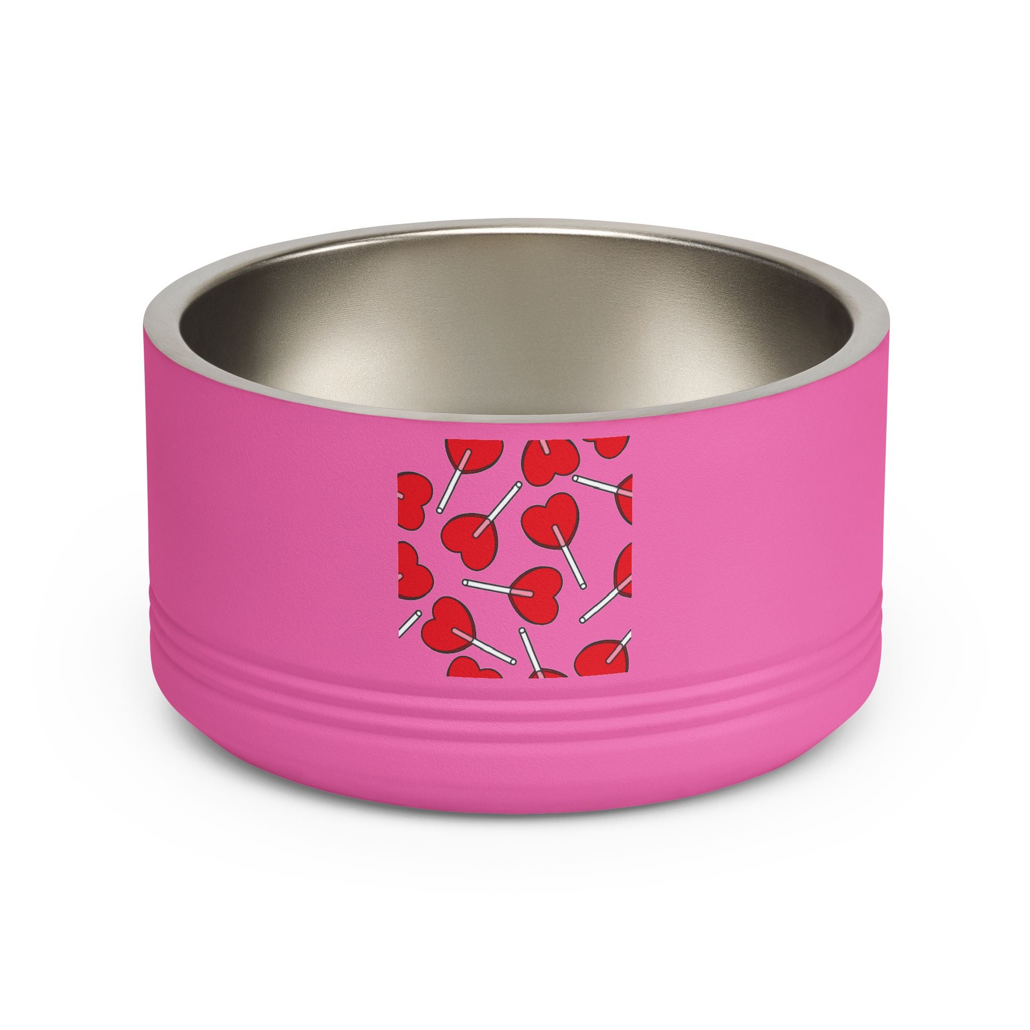 Luna Heart Arrow Stainless Pet Bowl (18oz)